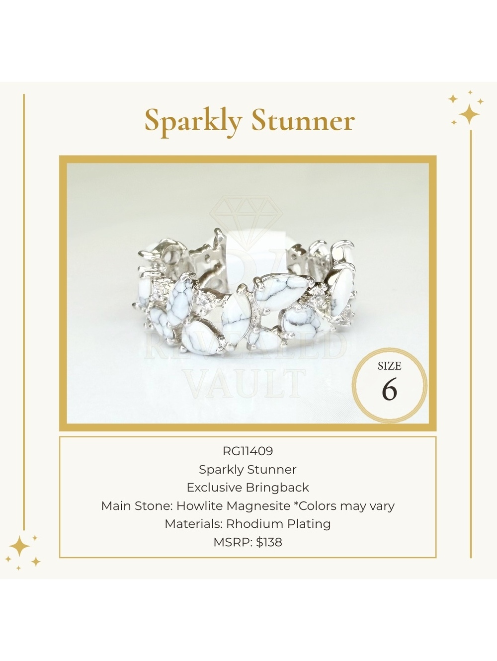 Sparkly Stunner - Size 6 - OG